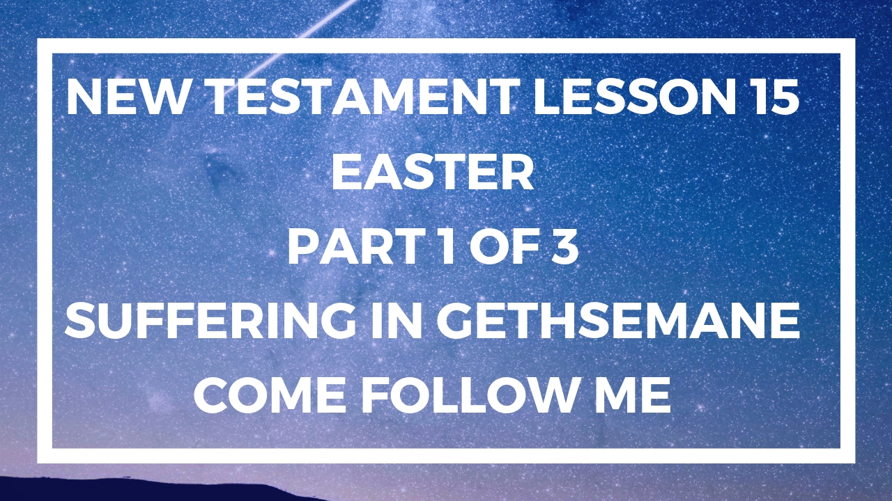New Testament Lesson 15
