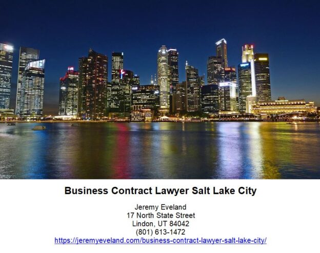 Business Contract Lawyer Salt Lake City