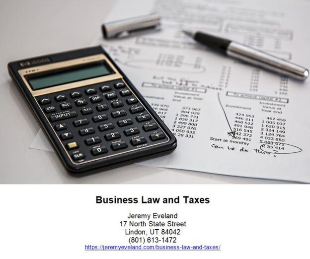 Business Law and Taxes