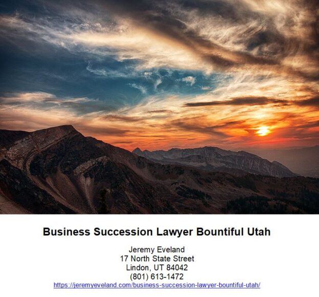 Business Succession Lawyer Bountiful Utah