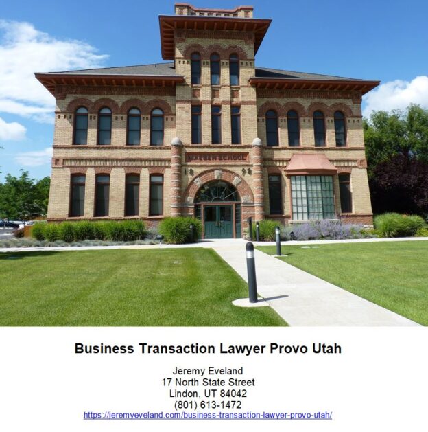 Business Transaction Lawyer Provo Utah