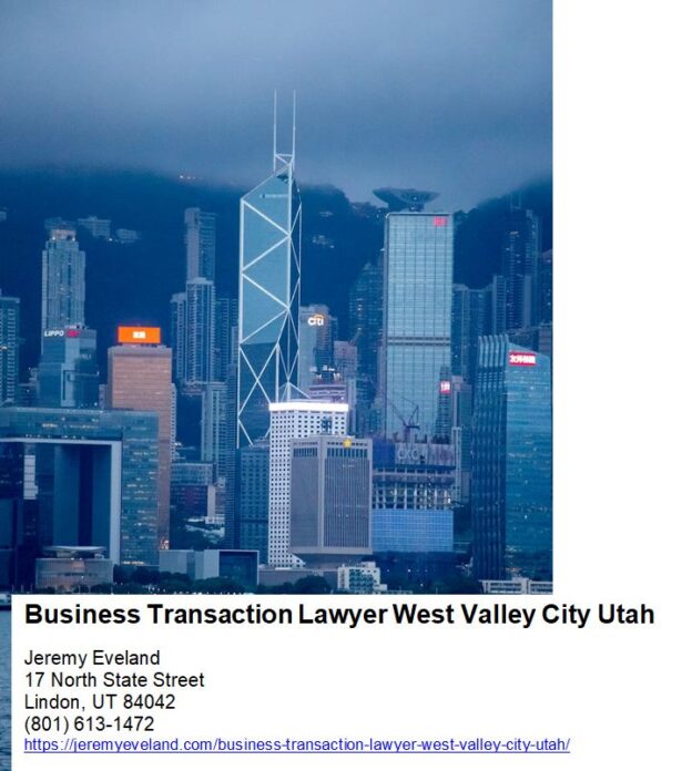 Business Transaction Lawyer West Valley City Utah