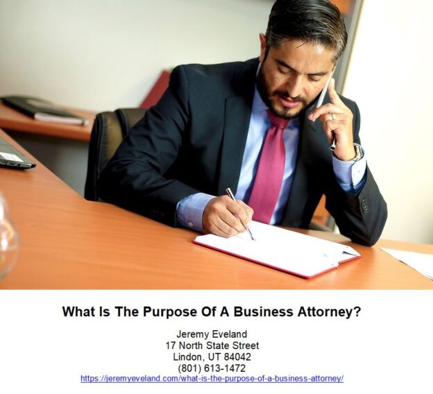 What Is The Purpose Of A Business Attorney