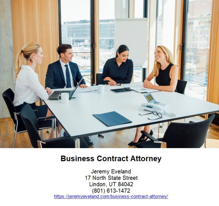 Business Contract Attorney Jeremy Eveland