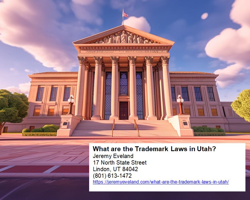 Jeremy, Eveland, What are the Trademark Laws in Utah, trademark, basketball, computer, application, games, patent, services, game, cards, field, video, office, law, mark, registration, shirts, business, property, internet, trademarks, commerce, software, cases, search, books, bags, state, beach, balls, paper, nature, golf, process, action, recordings, protection, brand, name, sports, programs, intellectual property, provisional patent application, game schedules, united states, trademark office, tank tops, sport shirts, warm-up suits, wrist bands, basketball games, downloadable computer software, rugby shirts, video recordings, interactive video games, book covers, credit cards, precious metal, electronic games, head bands, boxer shorts, ear muffs, beach sandals, beach hats, sun visors, novelty headwear, attached wigs, entertainment services, video stream recordings, audio recordings, top games, trademark, intellectual property, copyright, patent, logo, attorneys, licensing, uspto, provo, the united states, lawyer, the university of utah, assets, application, utah, symbol, laws, vendor, property, trademark infringement, inventors, infringement, infringing, trademark rights, agree not to disclose, registered trademark, nondisclosure agreements, trademark registration, nda, ip rights, trade secret, proprietary information, intellectual property law, ip, copyright law, united states patent, royalty, trademark protection, trademark, filing date, copyright protection,
