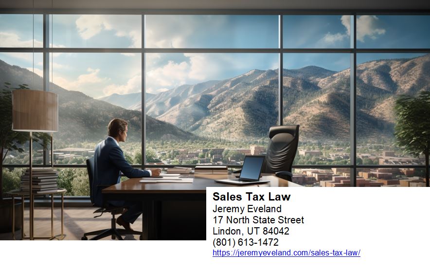 Sales Tax Law Jeremy Eveland