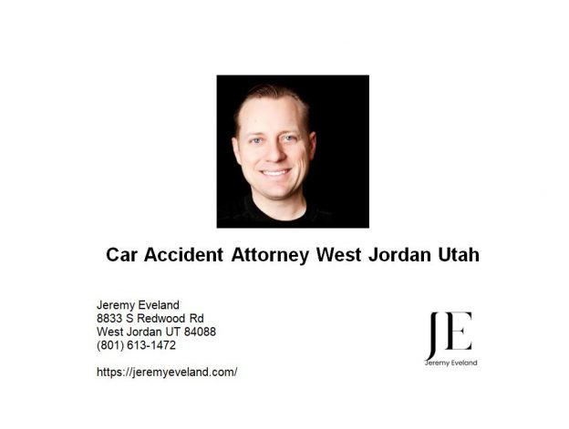 Car Accident Attorney West Jordan Utah