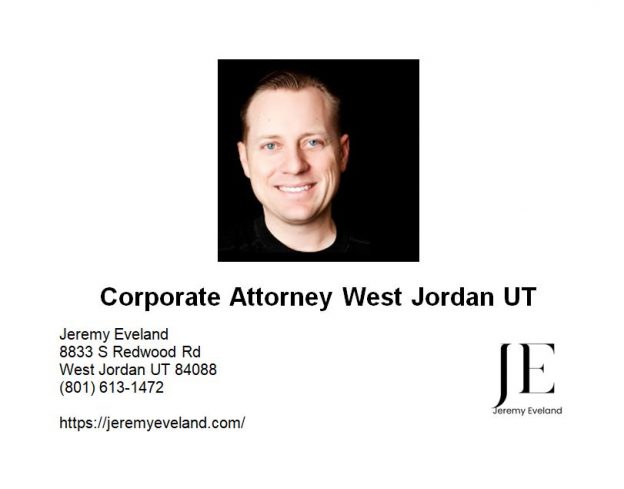 Corporation Attorney West Jordan UT