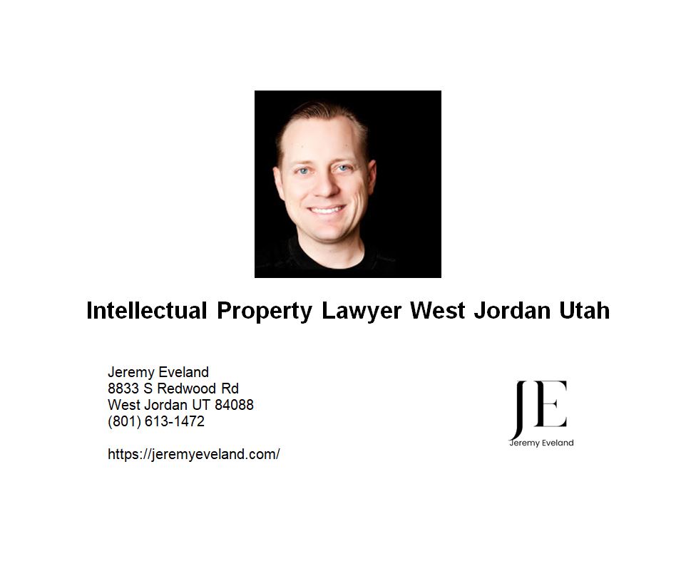 Utah IP protection attorney Jeremy Eveland advising on intellectual property