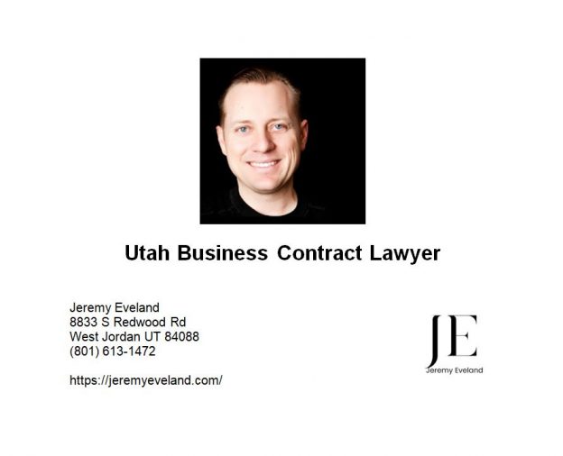 Utah Business Contract Lawyer
