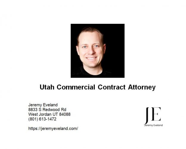 Utah Commercial Contract Attorney