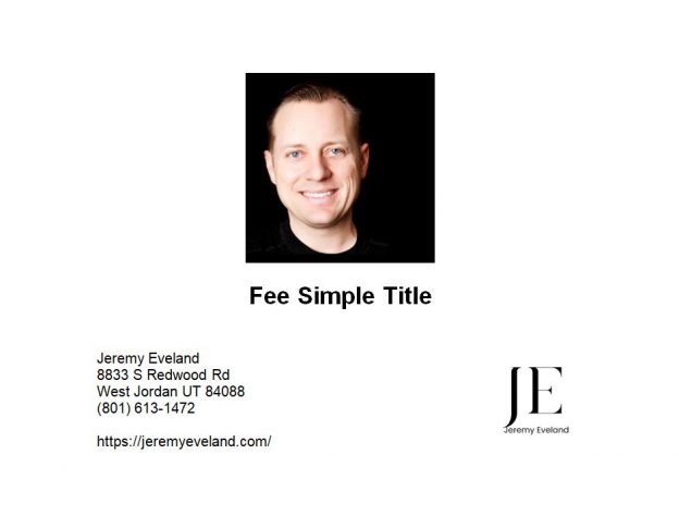 Fee Simple Title