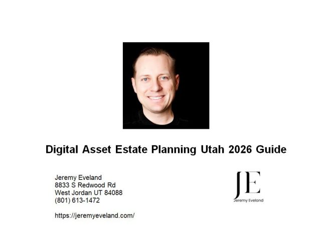Digital Asset Estate Planning Utah 2026 Guide