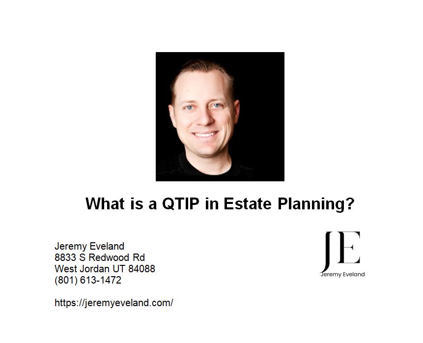 What is a QTIP in Estate Planning?